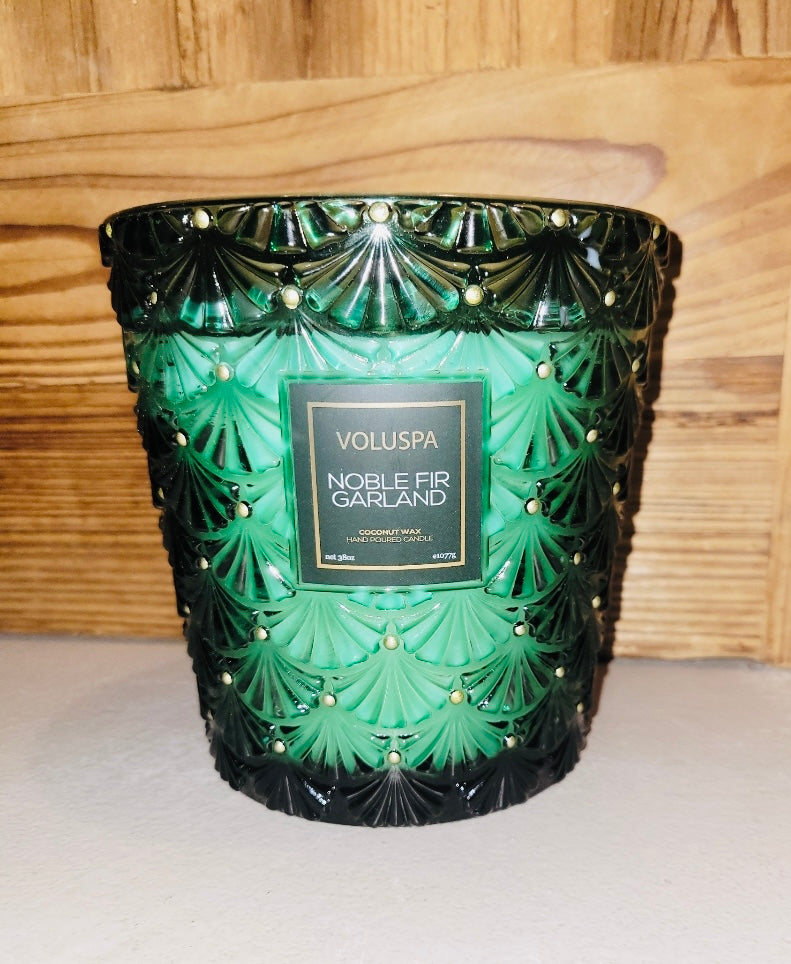 Voluspa - 3 Wick Hearth Candle – BlueWater Cowboy Mercantile