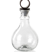 Hammered Glass Decanter