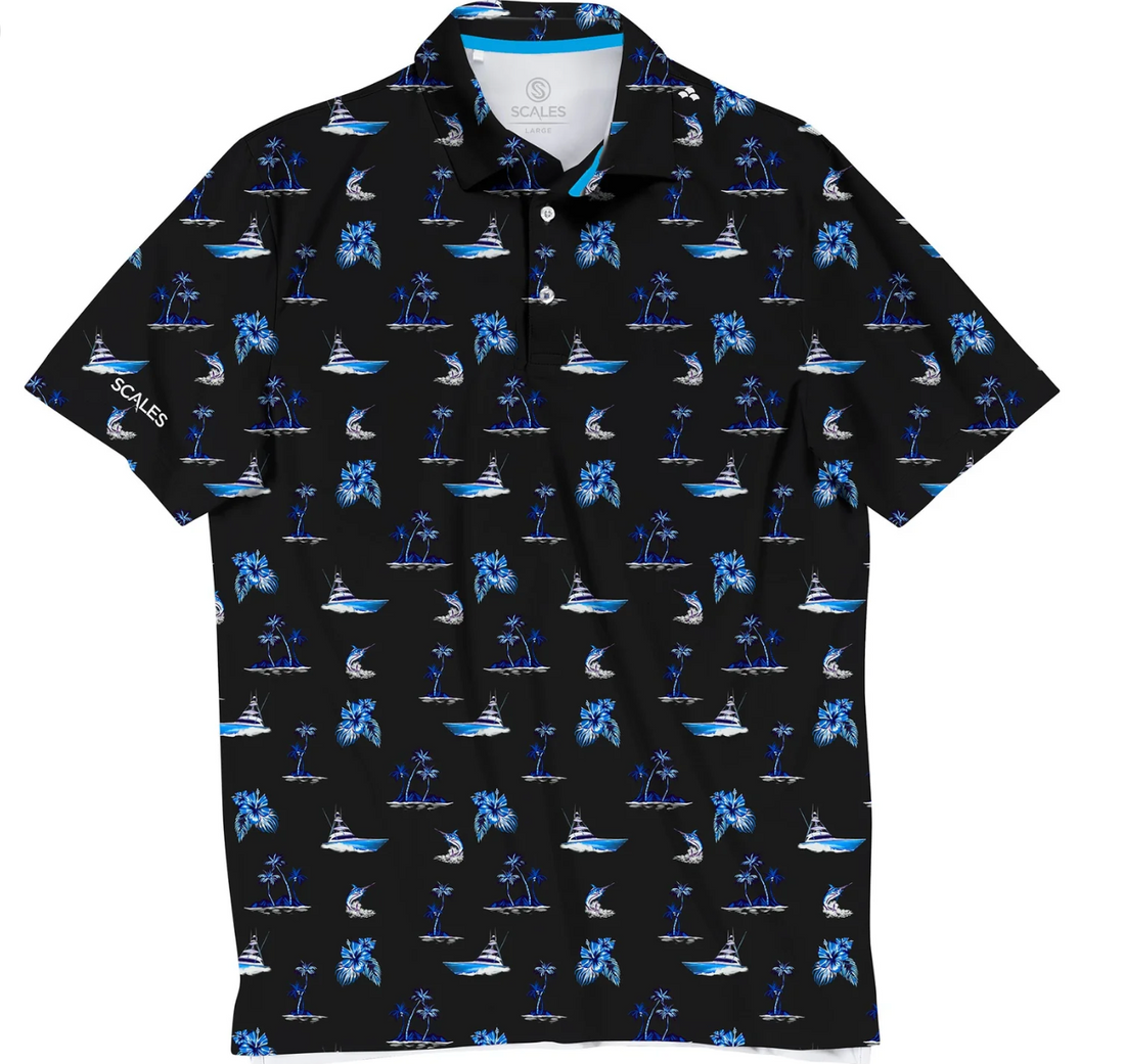 Scales - Men's Golf Polo, Sporty