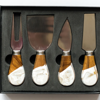 Resin Coated Cheese Knife Set