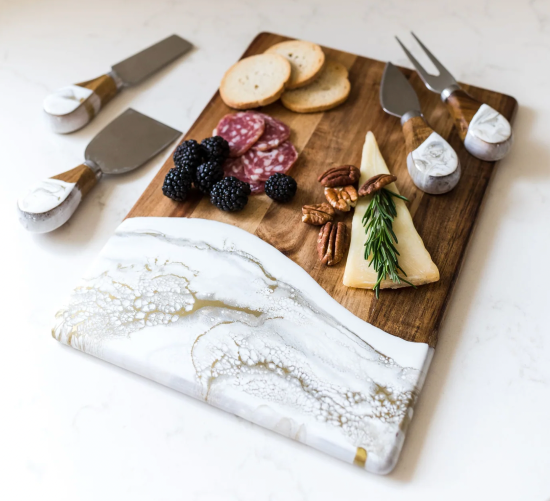 Resin Coated Cheese Knife Set