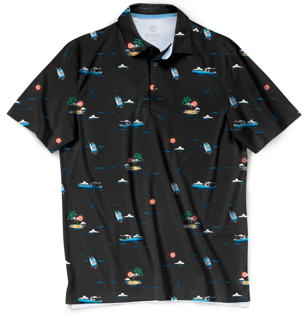 Scales - Men's Polo, Booze Cruz