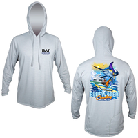 Anetik Long-Sleeve Hoodie - Surfing Design