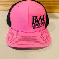 BWC Logo Left Print Structured Cap