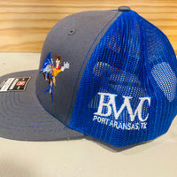 BWC Logo Left & Side Print Structured Cap