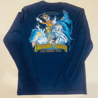 BWC Long Sleeve Performance T-Shirt - Roping Design