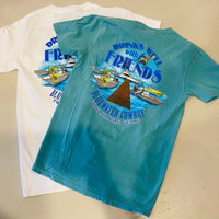 BWC Short Sleeve T-Shirt - Drinks Well with Friends Design