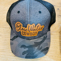 BWC Elongated Leather Patch Structured Cap