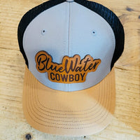 BWC Elongated Leather Patch Structured Cap
