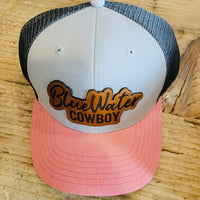 BWC Elongated Leather Patch Structured Cap