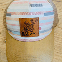 BWC Leather Patch Structured Cap