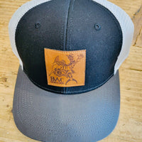 BWC Leather Patch Structured Cap
