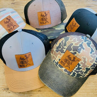 BWC Leather Patch Structured Cap