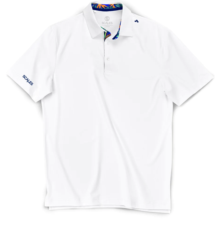 Scales - Men's Plain Golf Polo