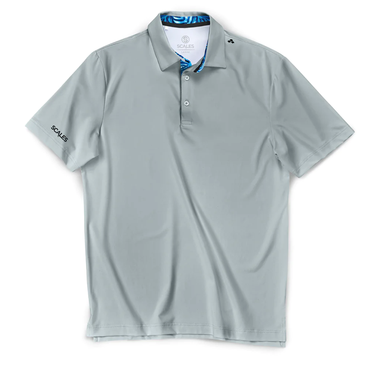 Scales - Men's Plain Golf Polo