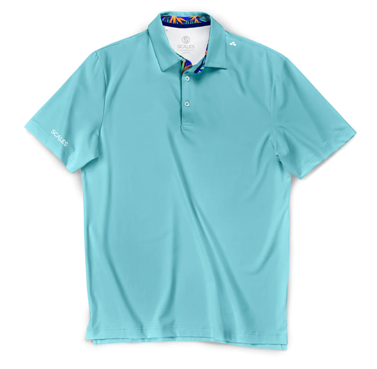 Scales - Men's Plain Golf Polo