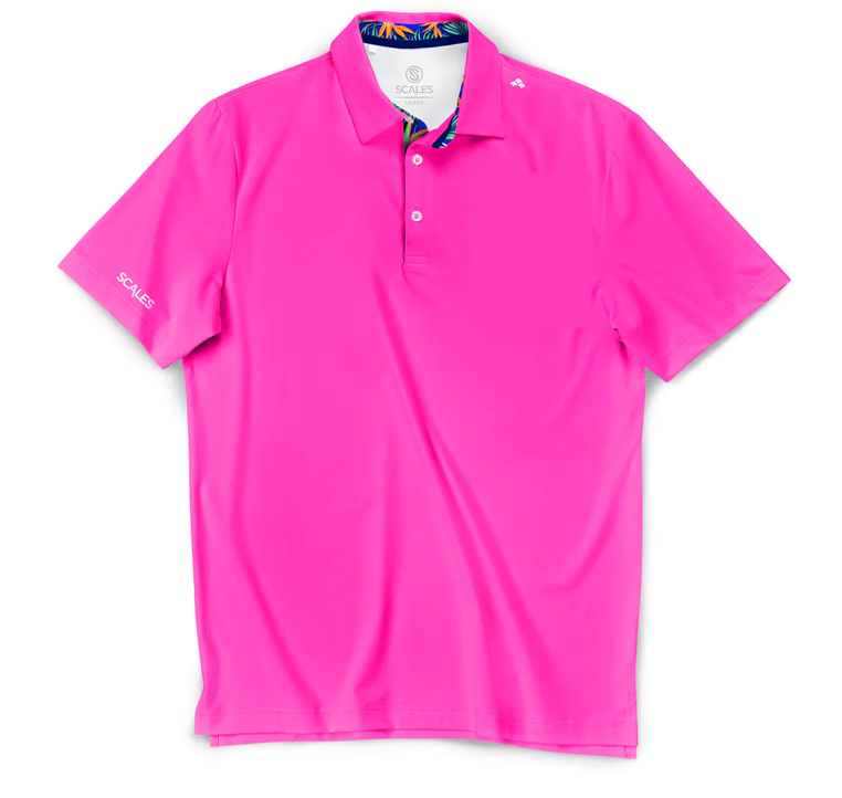 Scales - Men's Plain Golf Polo