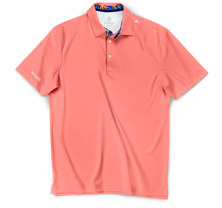 Scales - Men's Plain Golf Polo