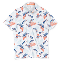 Scales - Men's Golf Polo, Tropical Slam