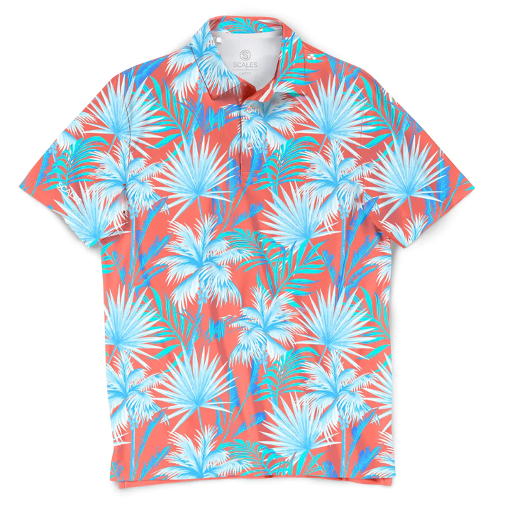 Scales - Men's Golf Polo, Palm City