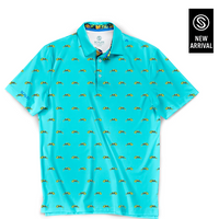 Scales - Men's Golf Polo, Island Hopper