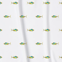Scales - Men's Golf Polo, Tropical Tuna