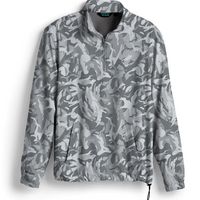 Scales - Men's 1/4 Zip Jacket, Camo
