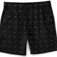 Scales - Men's Printed Walkshorts, Clean Fish