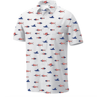 Momentum - Perforated Button-Up