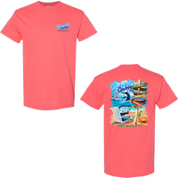 BWC Short Sleeve T-Shirt - Beach Sign Design