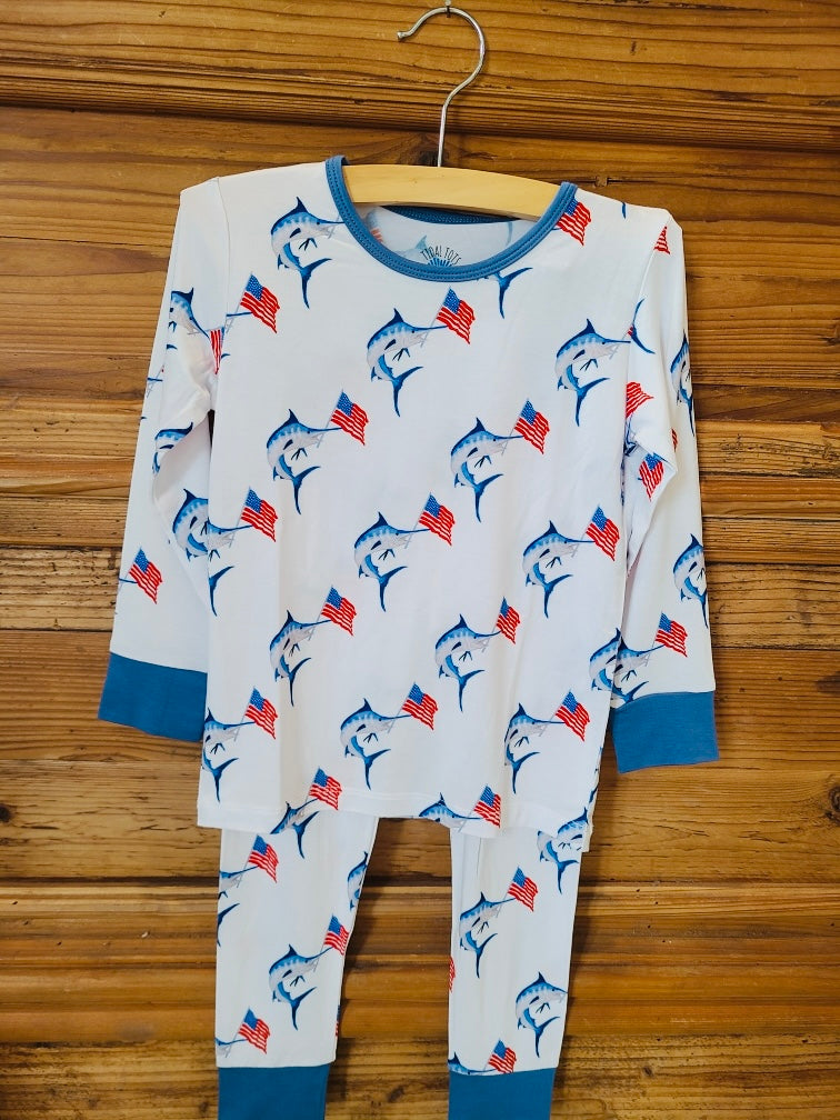 Merica' Marlin Long Sleeve/Pant Set