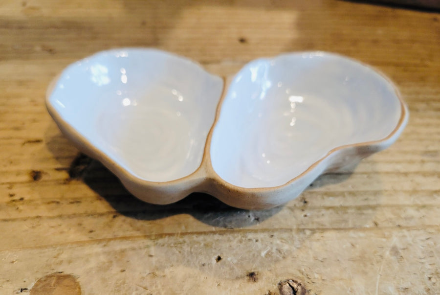 Oyster Stoneware Dish