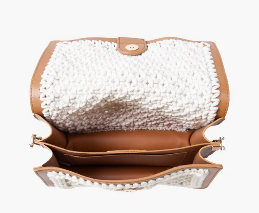 Gianna Macrame Crossbody