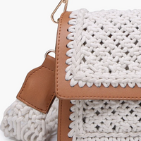 Gianna Macrame Crossbody