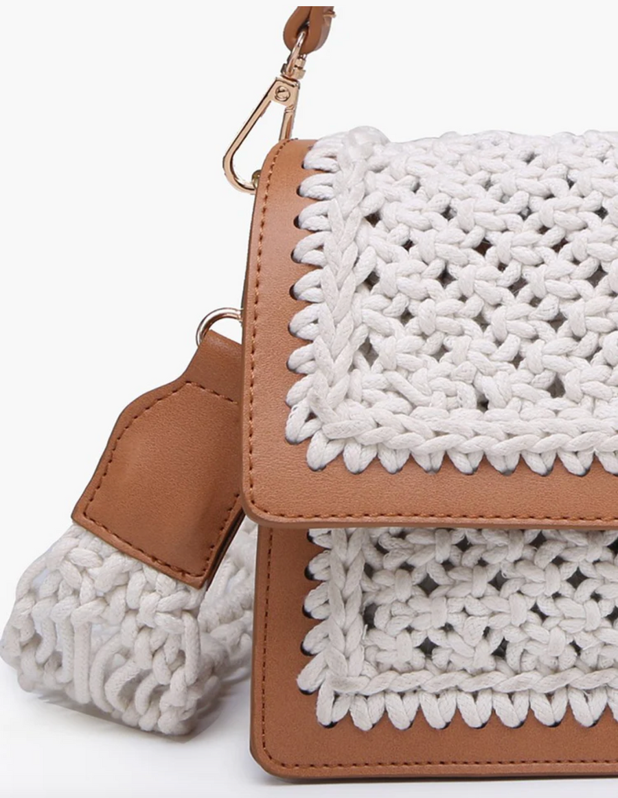 Gianna Macrame Crossbody