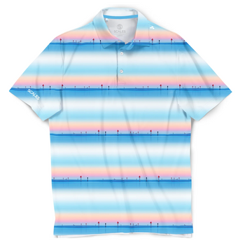 Scales - Men's Golf Polo, Qualified