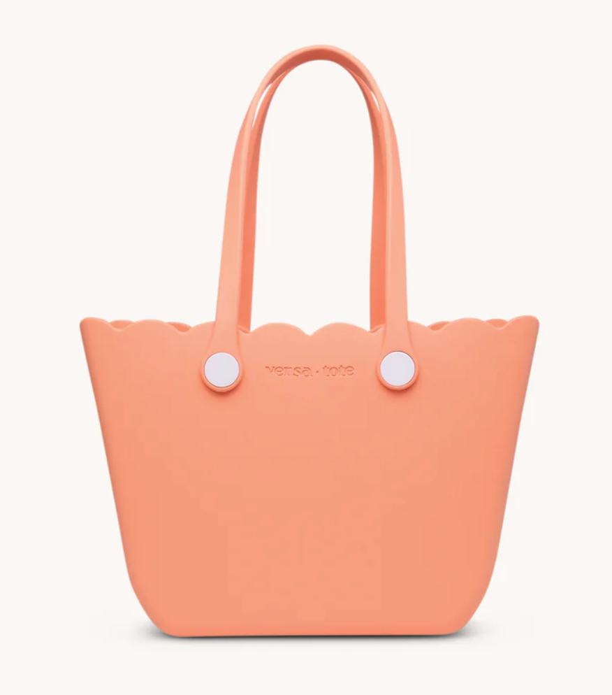 Rose Scalloped Versa Tote