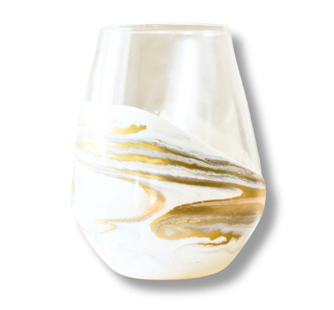 Resin Coated Entertaining Glasses