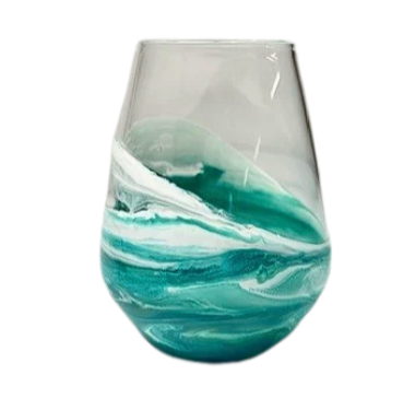 Resin Coated Entertaining Glasses