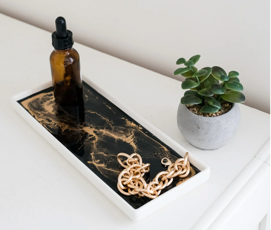 Ceramic Resin Tray