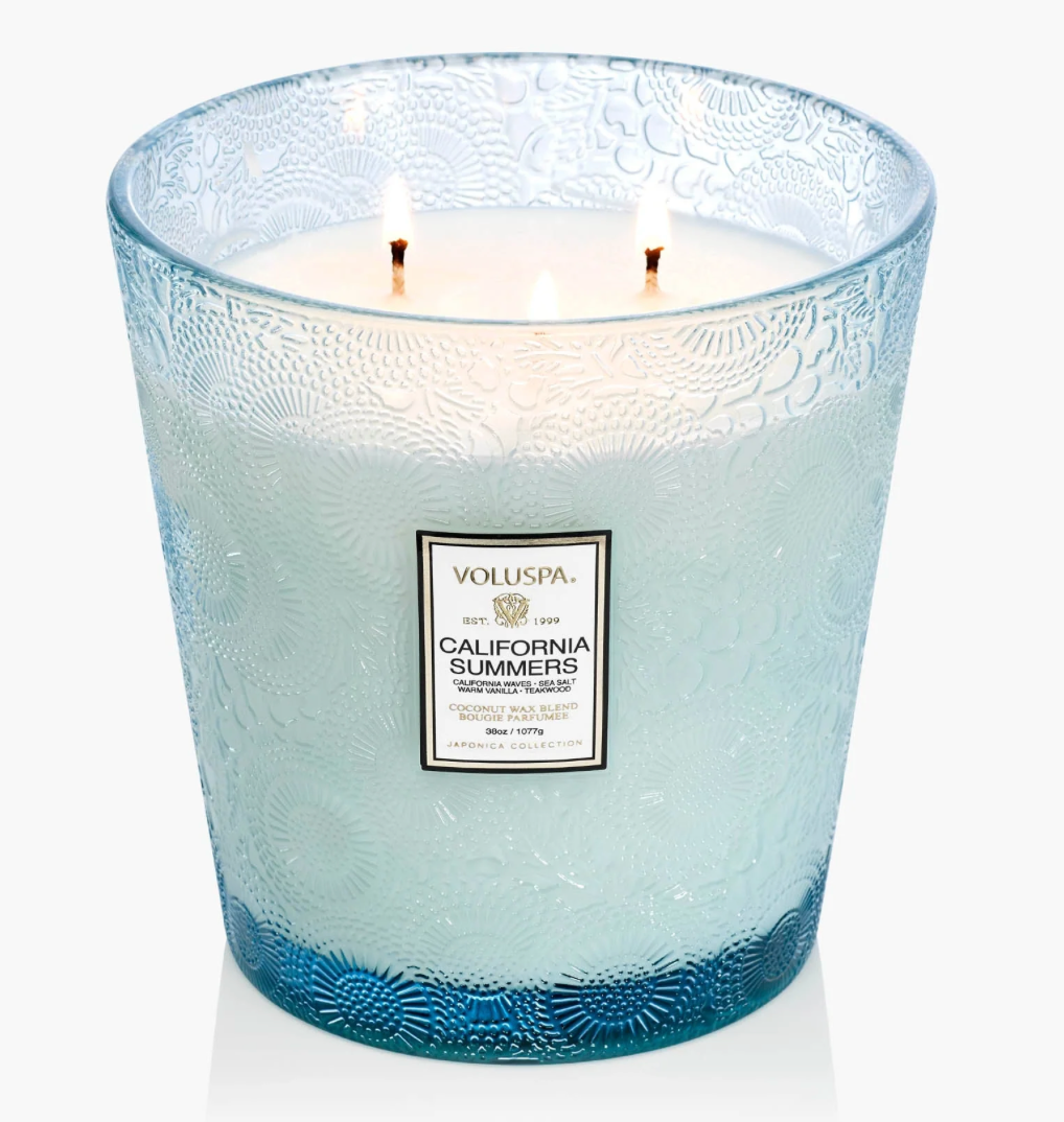Voluspa - 3 Wick Hearth Candle
