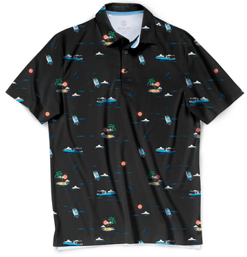 Scales - Men's Polo, Booze Cruz