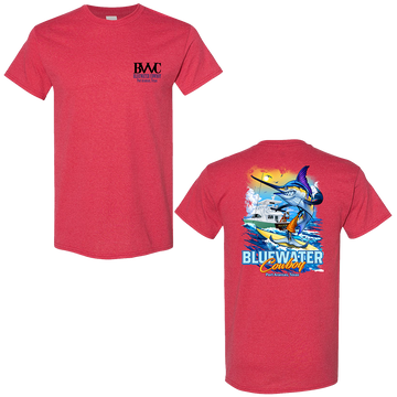 BWC Short-Sleeve T-Shirt - Surfing Design