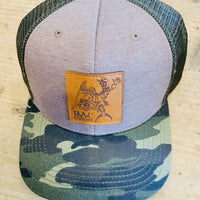 BWC Leather Patch Structured Cap
