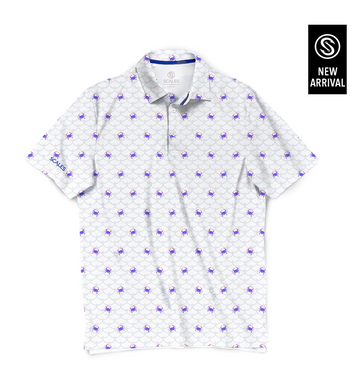 Scales - Men's Golf Polo, Crabby