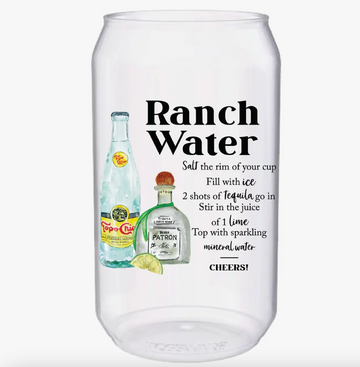 Reusable Ranch Water Can Set